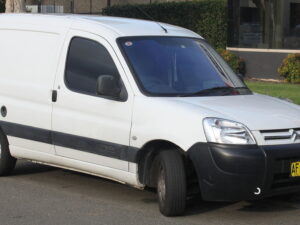 Tyg bilmattor för CITROEN BERLINGO 2 vietų 2005-2008