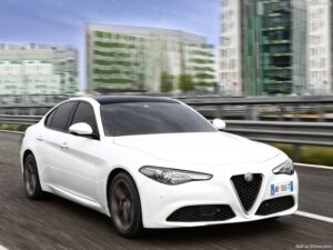 Tyg bilmattor för ALFA ROMEO GIULIA 2015>