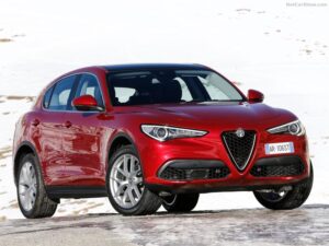 Tyg bilmattor för ALFA ROMEO STELVIO 2017>