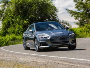 Tyg bilmattor för AUDI A5 II Sportback 2016>