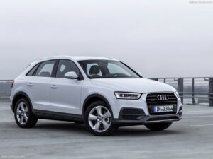 Tyg bilmattor för AUDI Q3 2011-2018