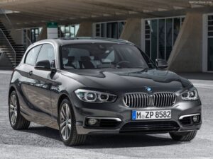 Tyg bilmattor för BMW Series 1 E81 2007>