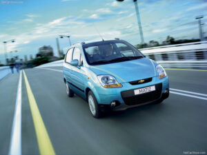 Tyg bilmattor för CHEVROLET SPARK M200 2005>2009