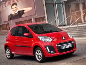 Tyg bilmattor för CITROEN C1 I 2010>