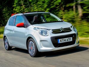 Tyg bilmattor för  CITROEN C1 II 2014>