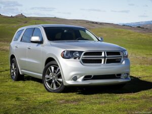 Tyg bilmattor för DODGE DURANGO 2010>