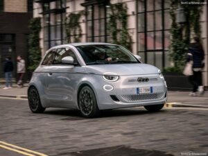 Tyg bilmattor för FIAT 500E  2019>