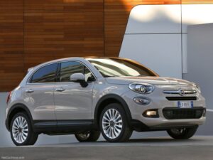 Tyg bilmattor för FIAT 500X 2014>, 500X FL 2018>