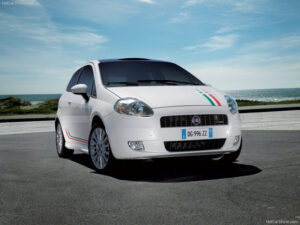 Tyg bilmattor för FIAT GRANDE PUNTO 2005>2012