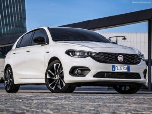 Tyg bilmattor för FIAT TIPO (Sedanas) 2015>