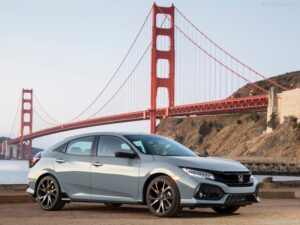 Tyg bilmattor för HONDA CIVIC 4 2017>