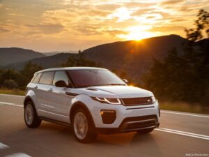 Tyg bilmattor för LAND ROVER RANGE ROVER EVOQUE 2013-2019