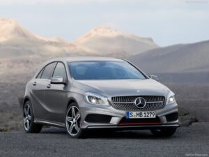 Tyg bilmattor för MERCEDES A-CLASS 2011-2018