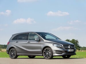 Tyg bilmattor för MERCEDES B-CLASS 2011-2019