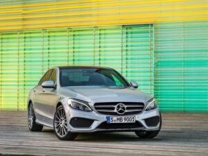 Tyg bilmattor för MERCEDES C-CLASS 2013>