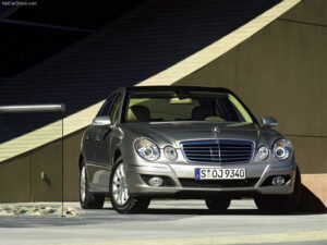 Tyg bilmattor för MERCEDES E-CLASS 2002-2009