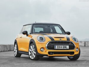 Tyg bilmattor för MINI COOPER F-56 2014>