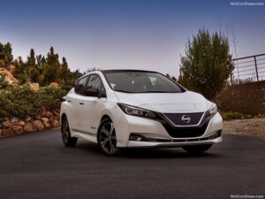 Tyg bilmattor för NISSAN LEAF II 2018-2023