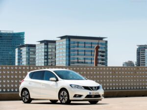 Tyg bilmattor för NISSAN PULSAR 2014-2023