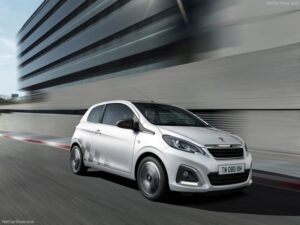 Tyg bilmattor för PEUGEOT 108 2014-2023