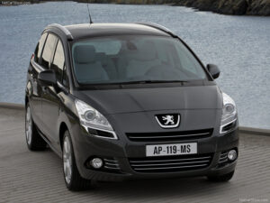 Tyg bilmattor för PEUGEOT 5008 I 2010-2016