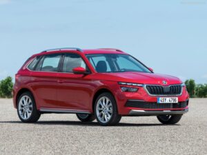 Tyg bilmattor för SKODA KAMIQ 2019>