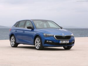 Tyg bilmattor för SKODA SCALA 2019>