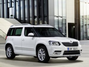 Tyg bilmattor för SKODA YETI 2009>