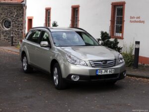 Tyg bilmattor för SUBARU OUTBACK 2009-2015