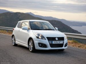 Tyg bilmattor för SUZUKI SWIFT III 2010-2017