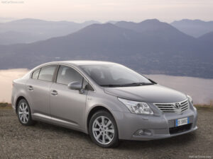 Tyg bilmattor för TOYOTA AVENSIS III 2008-2011