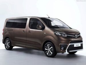 Tyg bilmattor för TOYOTA ProAce II 2 durų 2016>