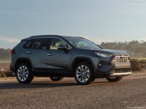 Tyg bilmattor för RAV 4 2016-2019