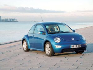 Tyg bilmattor för Volkswagen Beetle 1998-2011